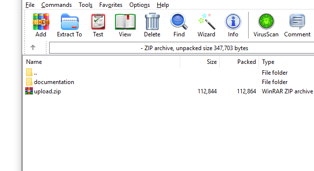 Extracted Files Example