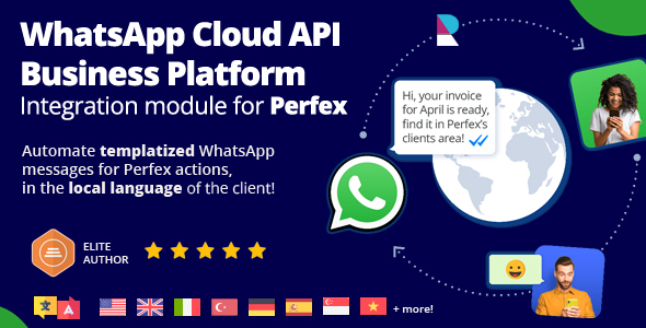 WhatsApp Cloud API module for Perfex